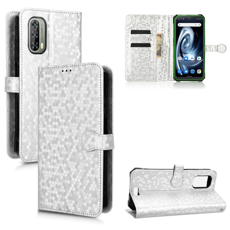 For Blackview BV7100 Honeycomb Dot Texture Leather Phone Case