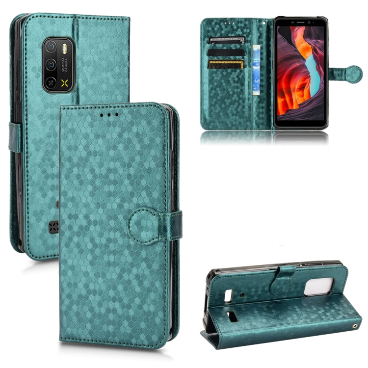For Ulefone Armor X10 Honeycomb Dot Texture Leather Phone Case