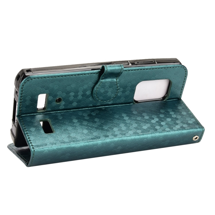 For Ulefone Armor X10 Honeycomb Dot Texture Leather Phone Case