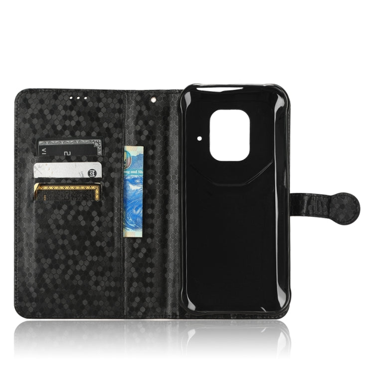 For Ulefone Power Armor 14 / Armor 14 Pro Honeycomb Dot Texture Leather Phone Case