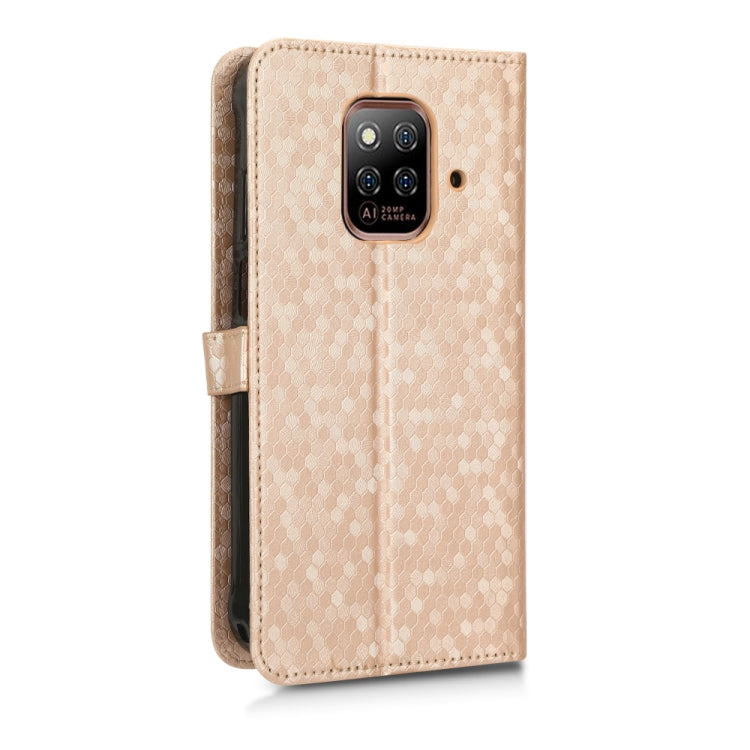For Ulefone Power Armor 14 / Armor 14 Pro Honeycomb Dot Texture Leather Phone Case