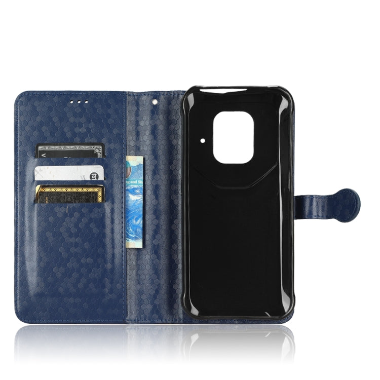 For Ulefone Power Armor 14 / Armor 14 Pro Honeycomb Dot Texture Leather Phone Case