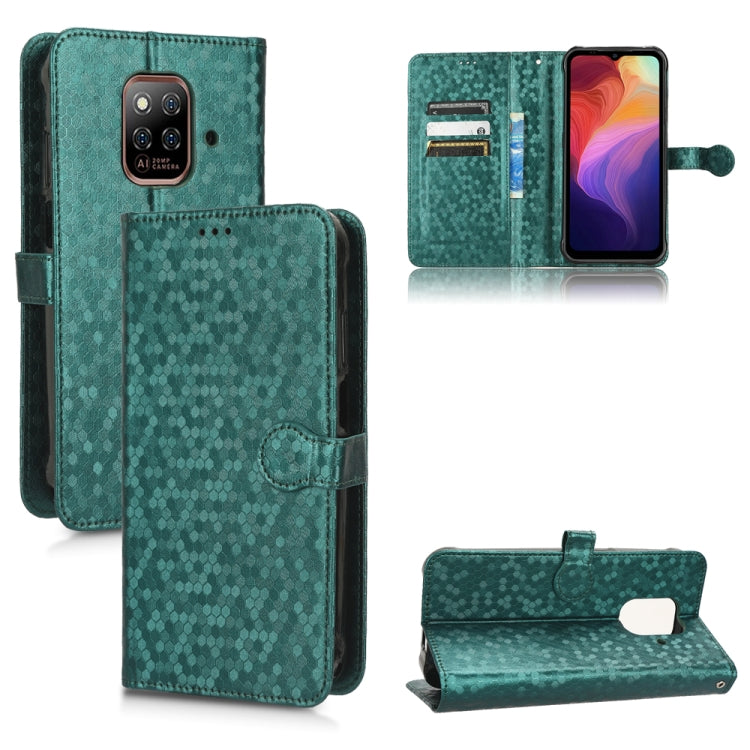 For Ulefone Power Armor 14 / Armor 14 Pro Honeycomb Dot Texture Leather Phone Case