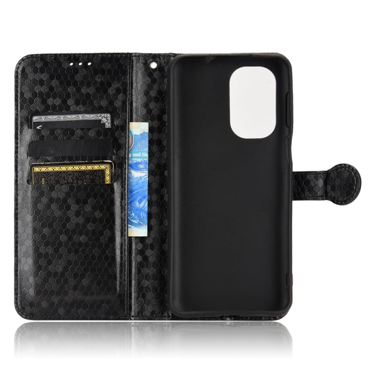 For Ulefone Note 13P Honeycomb Dot Texture Leather Phone Case
