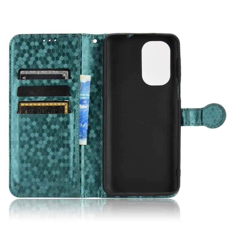 For Ulefone Note 13P Honeycomb Dot Texture Leather Phone Case