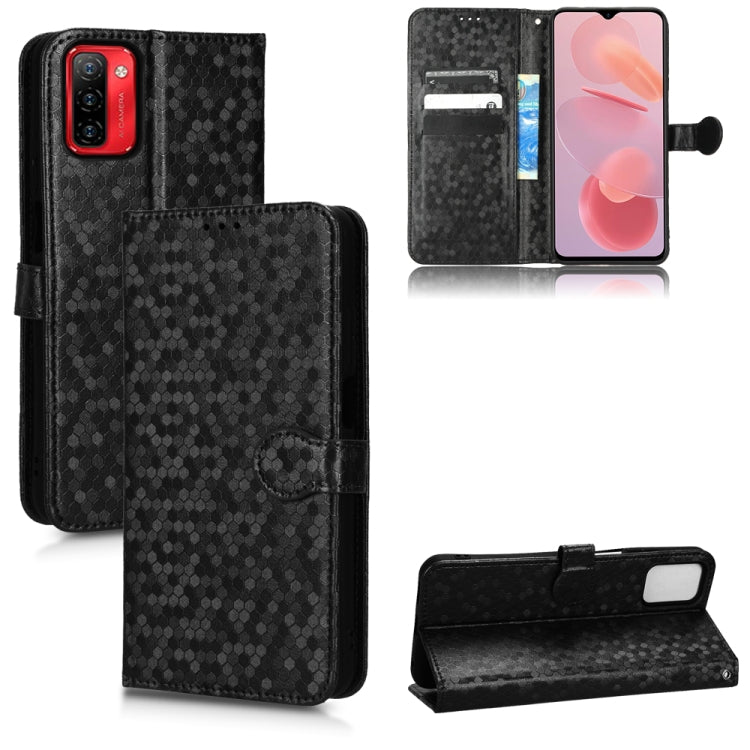 For Ulefone Note 12P Honeycomb Dot Texture Leather Phone Case