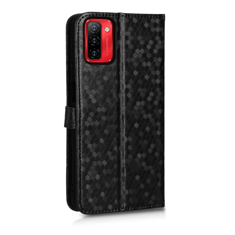 For Ulefone Note 12P Honeycomb Dot Texture Leather Phone Case