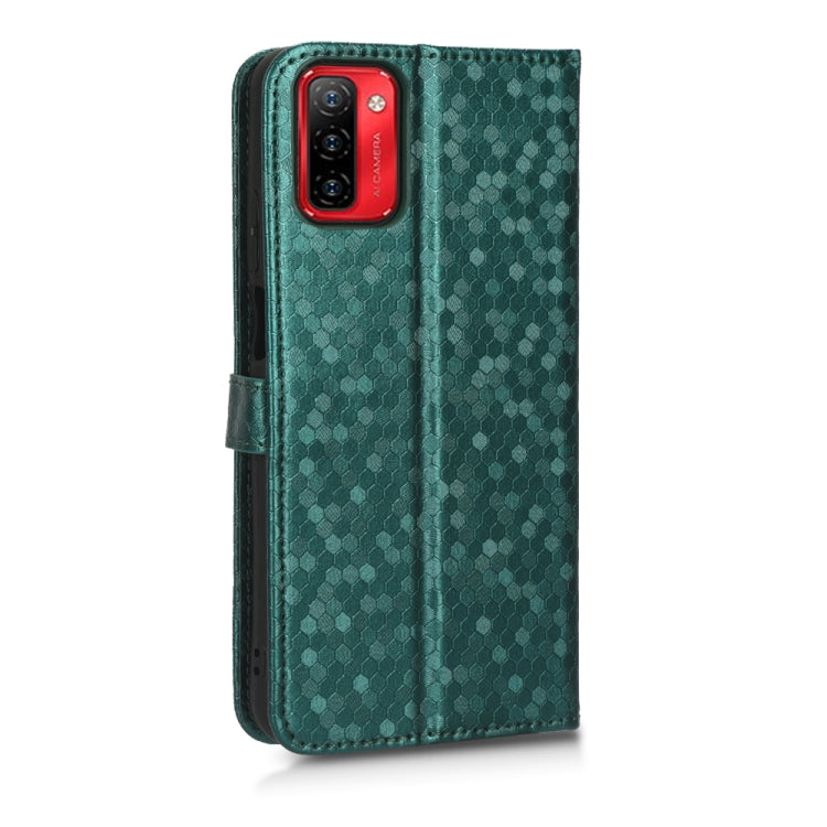 For Ulefone Note 12P Honeycomb Dot Texture Leather Phone Case