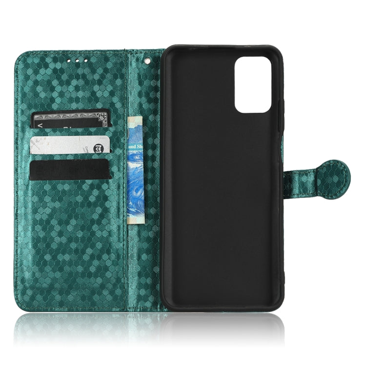 For Ulefone Note 12P Honeycomb Dot Texture Leather Phone Case