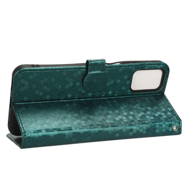 For Ulefone Note 12P Honeycomb Dot Texture Leather Phone Case