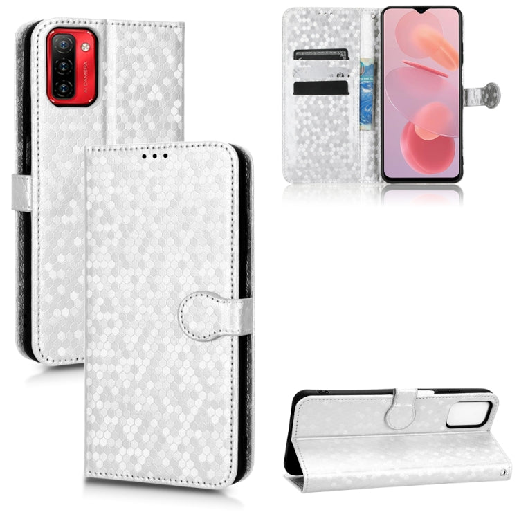 For Ulefone Note 12P Honeycomb Dot Texture Leather Phone Case