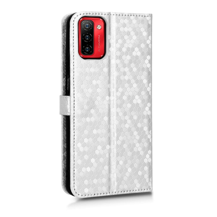 For Ulefone Note 12P Honeycomb Dot Texture Leather Phone Case