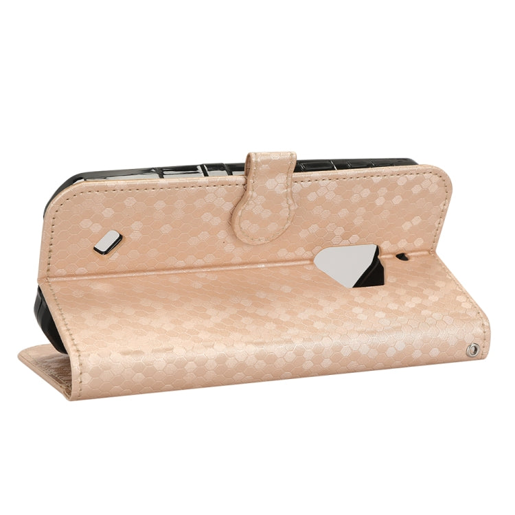 For Oukitel WP12 / 12 Pro Honeycomb Dot Texture Leather Phone Case