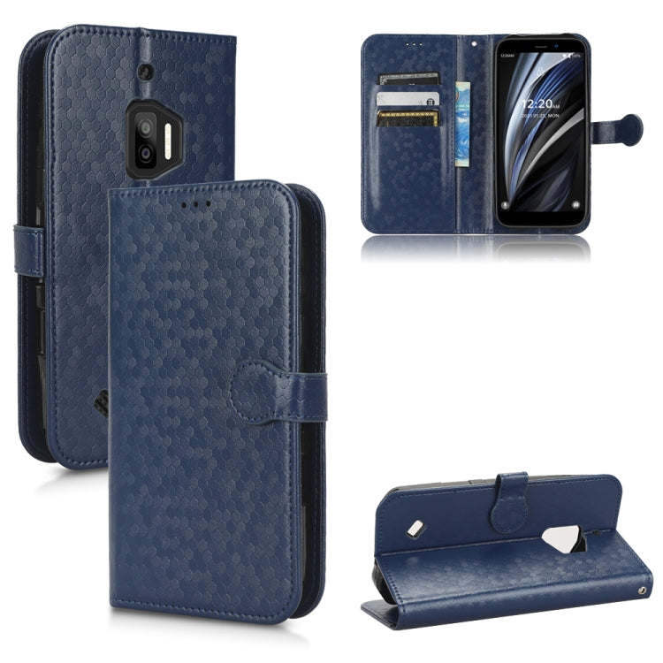 For Oukitel WP12 / 12 Pro Honeycomb Dot Texture Leather Phone Case