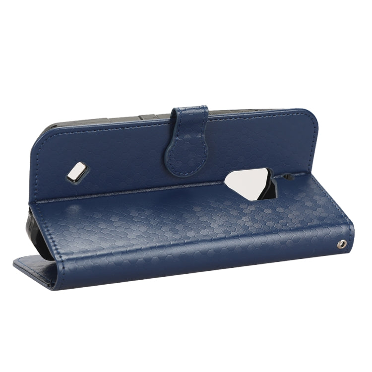 For Oukitel WP12 / 12 Pro Honeycomb Dot Texture Leather Phone Case