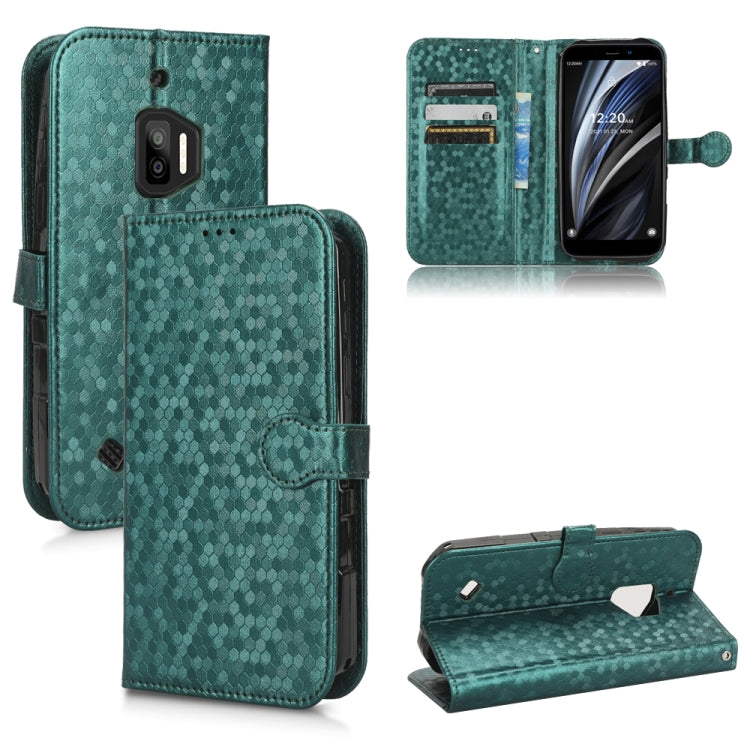For Oukitel WP12 / 12 Pro Honeycomb Dot Texture Leather Phone Case