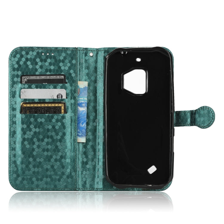 For Oukitel WP12 / 12 Pro Honeycomb Dot Texture Leather Phone Case