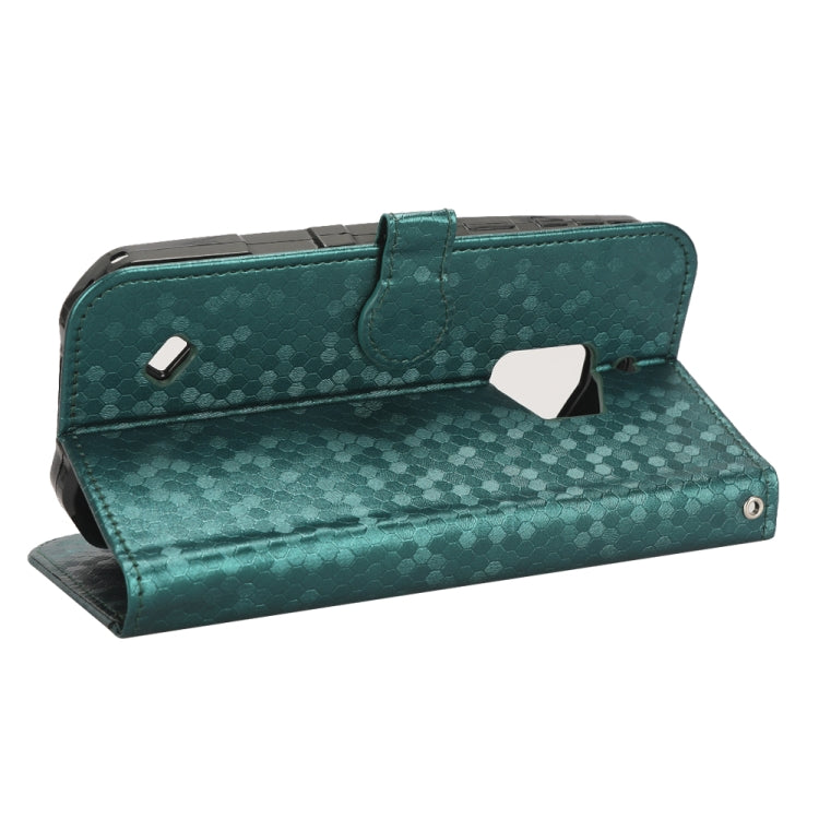 For Oukitel WP12 / 12 Pro Honeycomb Dot Texture Leather Phone Case