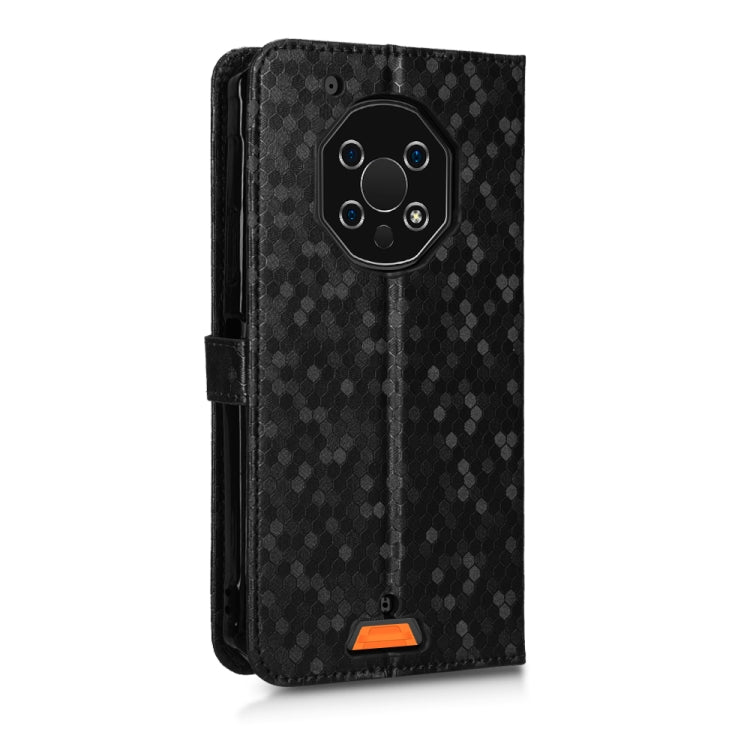 For Oukitel WP13 Honeycomb Dot Texture Leather Phone Case