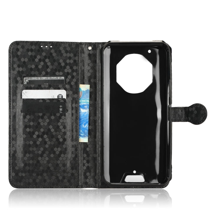 For Oukitel WP13 Honeycomb Dot Texture Leather Phone Case