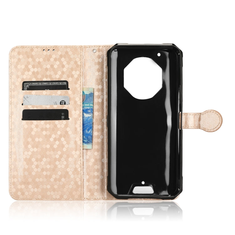 For Oukitel WP13 Honeycomb Dot Texture Leather Phone Case