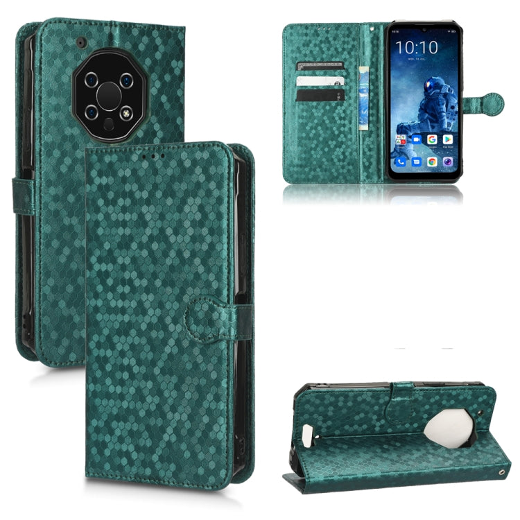 For Oukitel WP13 Honeycomb Dot Texture Leather Phone Case
