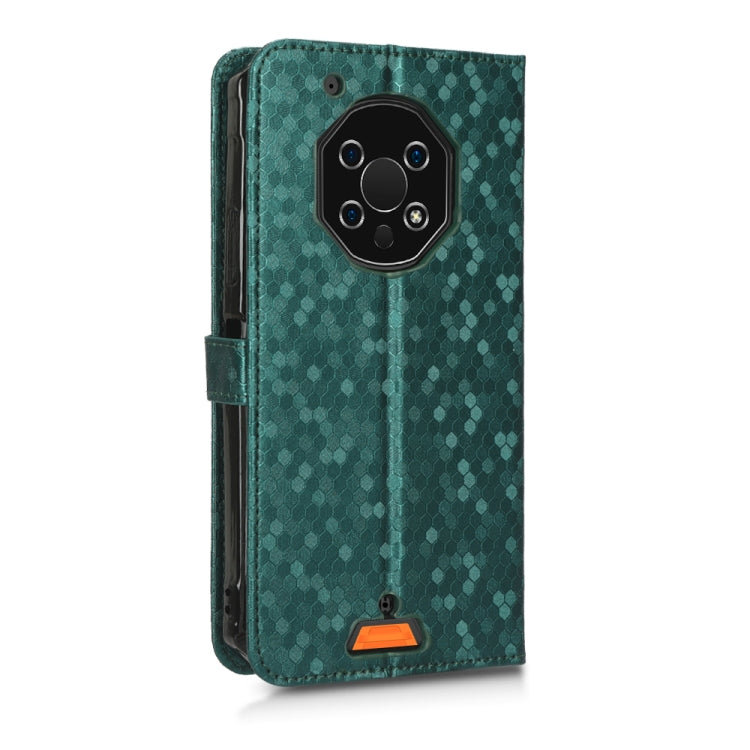 For Oukitel WP13 Honeycomb Dot Texture Leather Phone Case