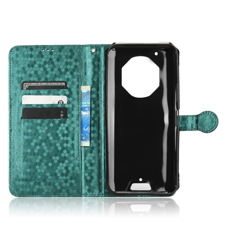 For Oukitel WP13 Honeycomb Dot Texture Leather Phone Case
