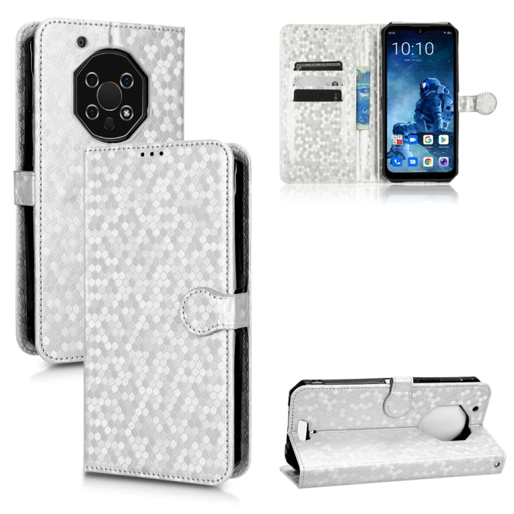 For Oukitel WP13 Honeycomb Dot Texture Leather Phone Case