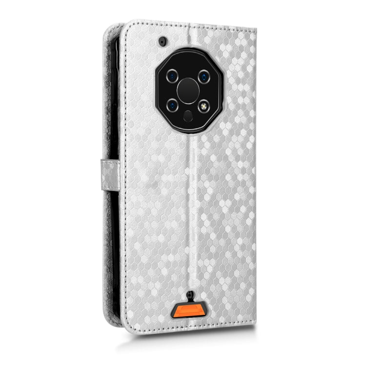For Oukitel WP13 Honeycomb Dot Texture Leather Phone Case