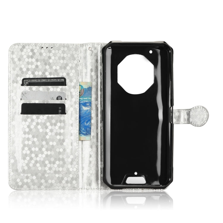 For Oukitel WP13 Honeycomb Dot Texture Leather Phone Case