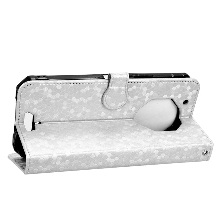 For Oukitel WP13 Honeycomb Dot Texture Leather Phone Case