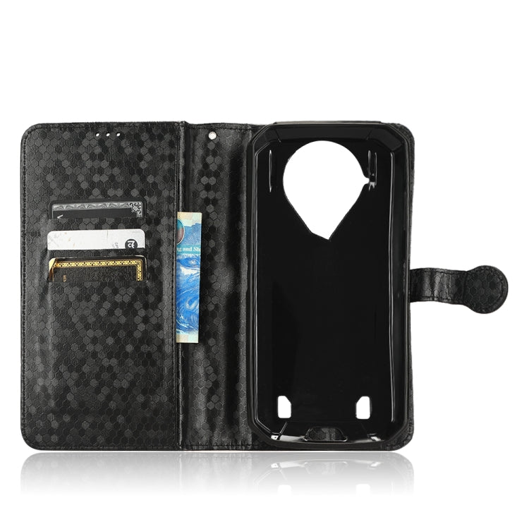 For Oukitel WP16 Honeycomb Dot Texture Leather Phone Case