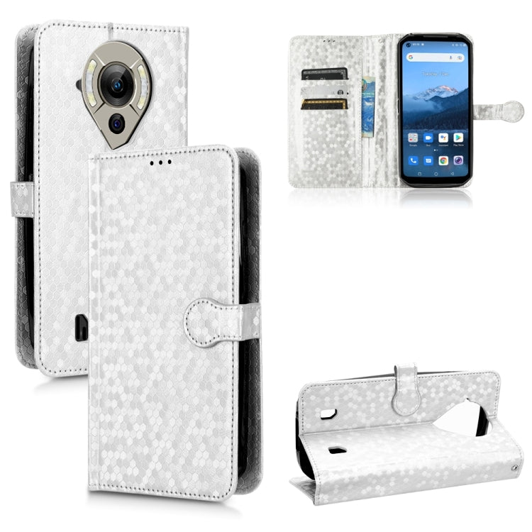 For Oukitel WP16 Honeycomb Dot Texture Leather Phone Case