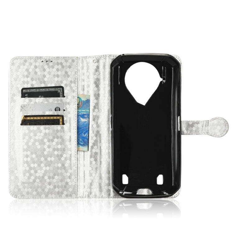 For Oukitel WP16 Honeycomb Dot Texture Leather Phone Case
