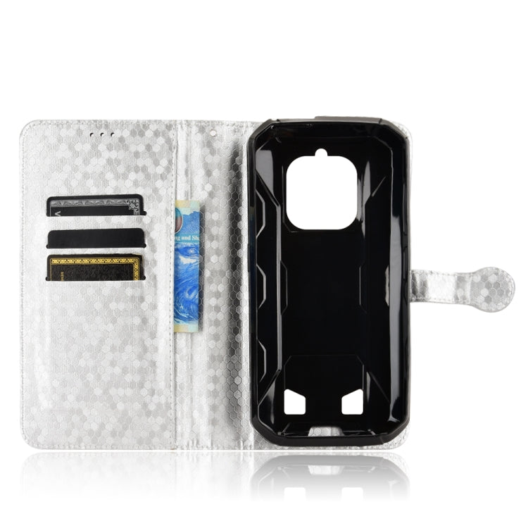 For Oukitel WP18 Honeycomb Dot Texture Leather Phone Case