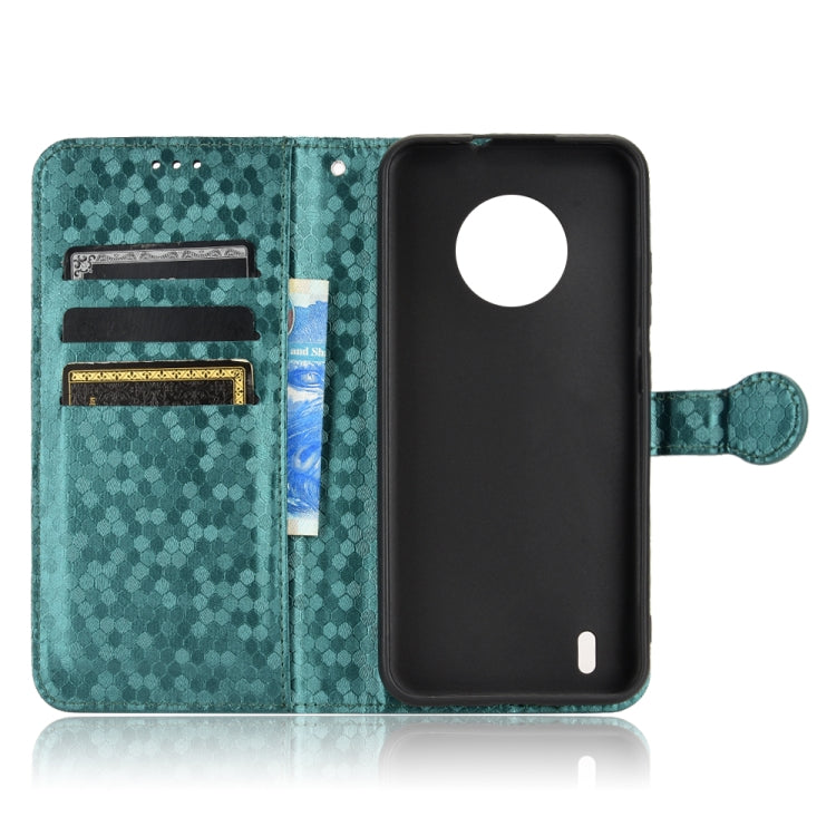 For Nokia C200 Honeycomb Dot Texture Leather Phone Case