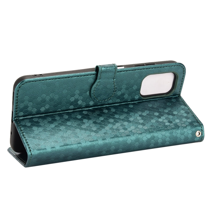 For Nokia G21 Honeycomb Dot Texture Leather Phone Case