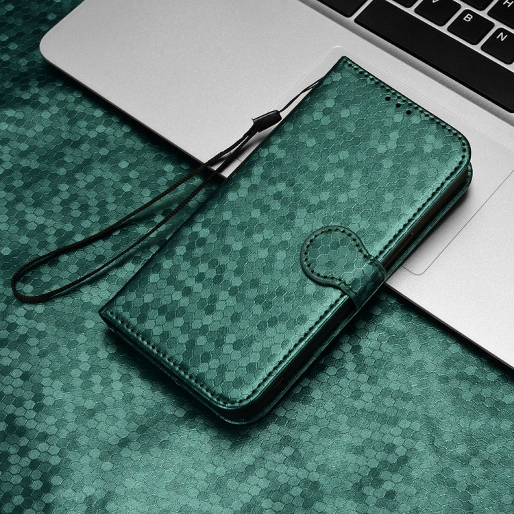 For Nokia G21 Honeycomb Dot Texture Leather Phone Case