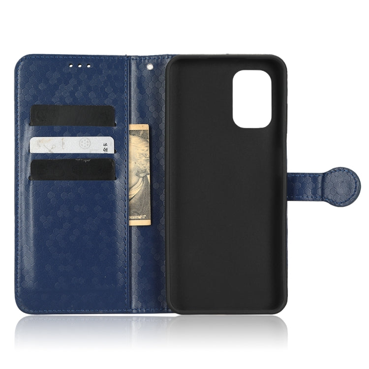 For Nokia G60 5G Honeycomb Dot Texture Leather Phone Case