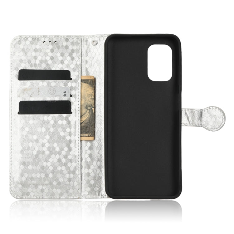 For Nokia G60 5G Honeycomb Dot Texture Leather Phone Case
