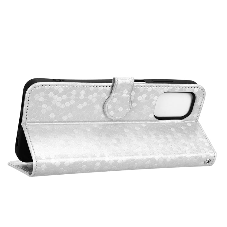 For Nokia G60 5G Honeycomb Dot Texture Leather Phone Case