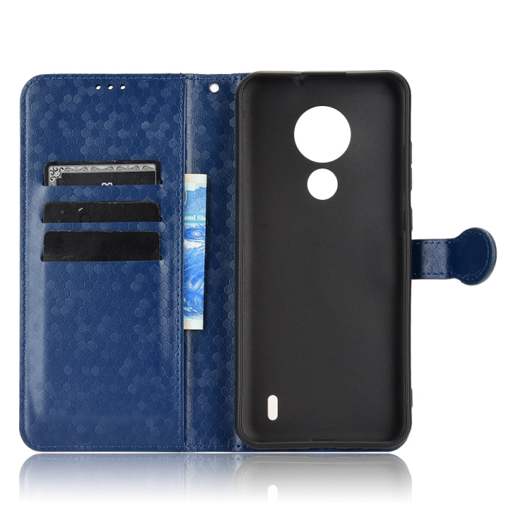 For Nokia C21 Honeycomb Dot Texture Leather Phone Case