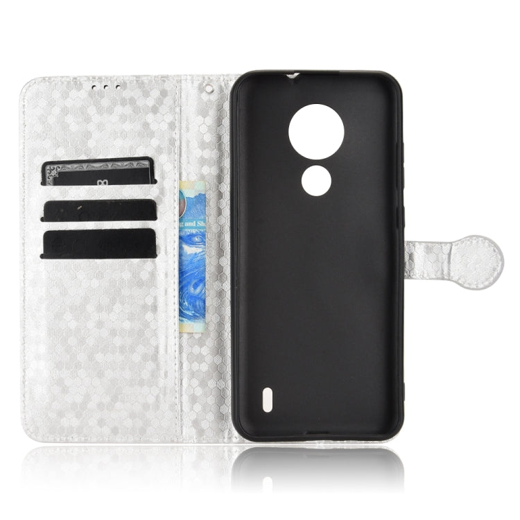 For Nokia C21 Honeycomb Dot Texture Leather Phone Case