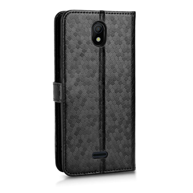 For Nokia C100 Honeycomb Dot Texture Leather Phone Case