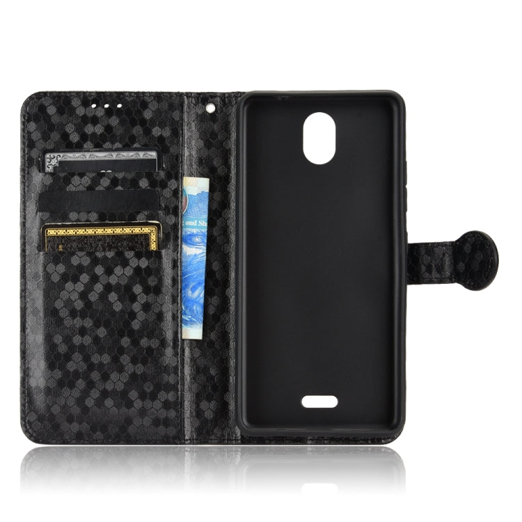 For Nokia C100 Honeycomb Dot Texture Leather Phone Case