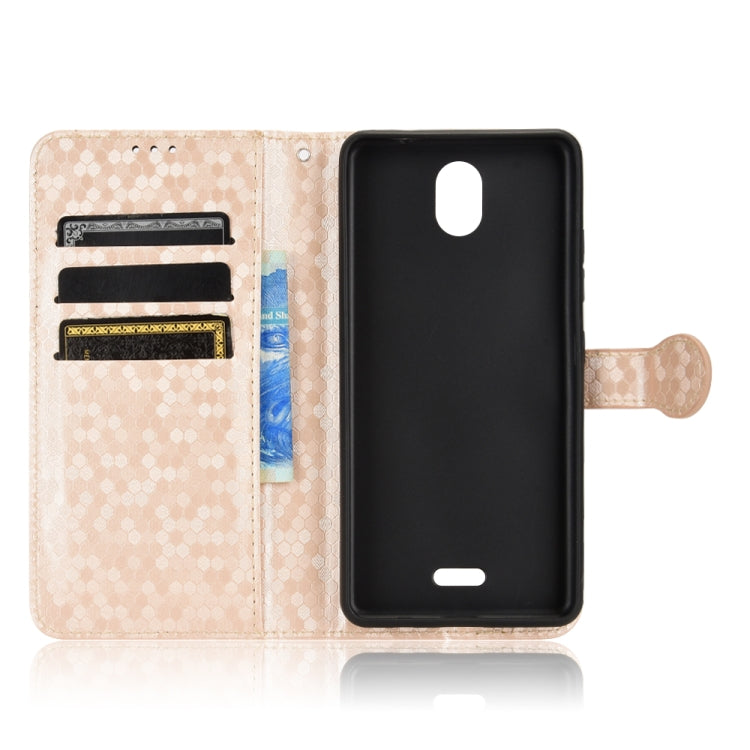 For Nokia C100 Honeycomb Dot Texture Leather Phone Case