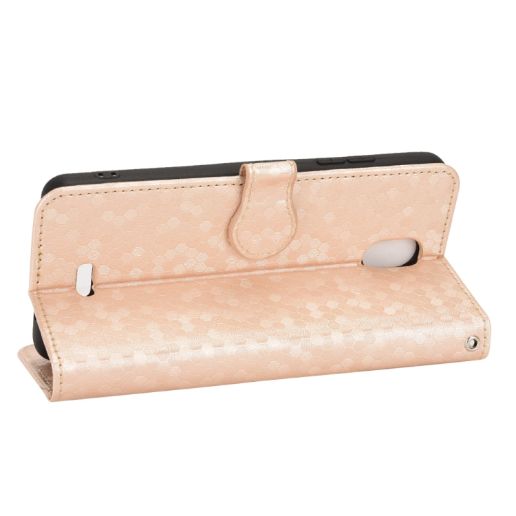 For Nokia C100 Honeycomb Dot Texture Leather Phone Case