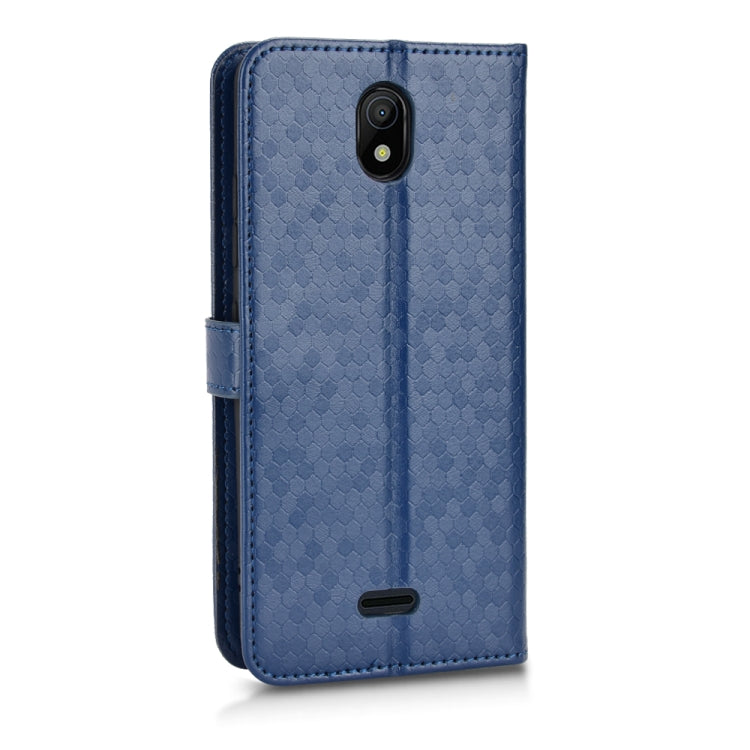 For Nokia C100 Honeycomb Dot Texture Leather Phone Case