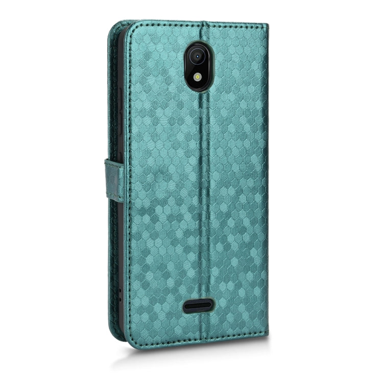 For Nokia C100 Honeycomb Dot Texture Leather Phone Case